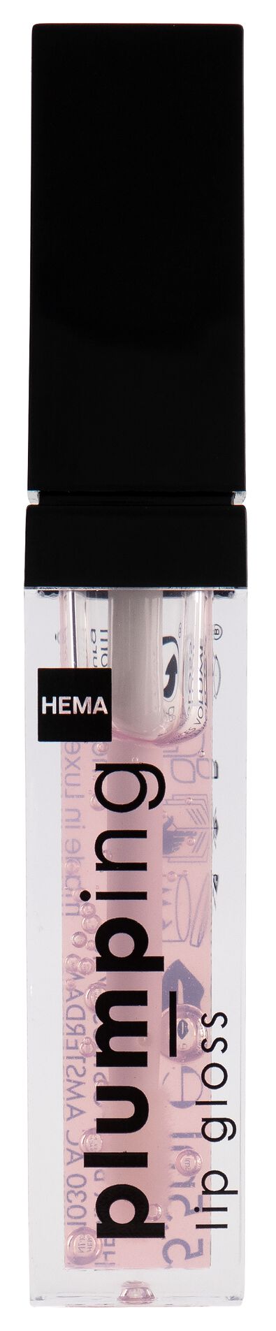 plumping lipgloss transparant