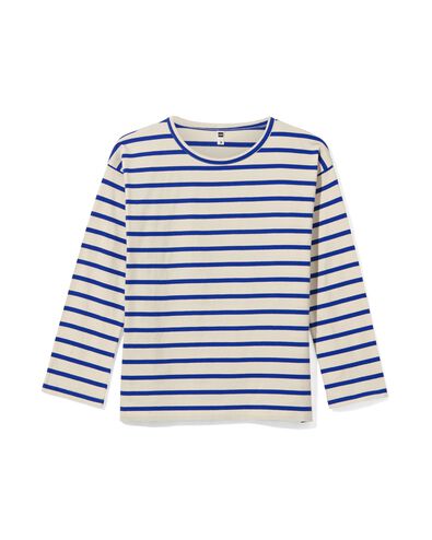 dames t-shirt Daisy blauw