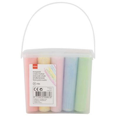stoepkrijt 15 stuks