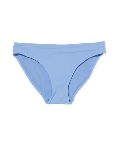 dames bikinibroekje middelhoge taille lichtblauw