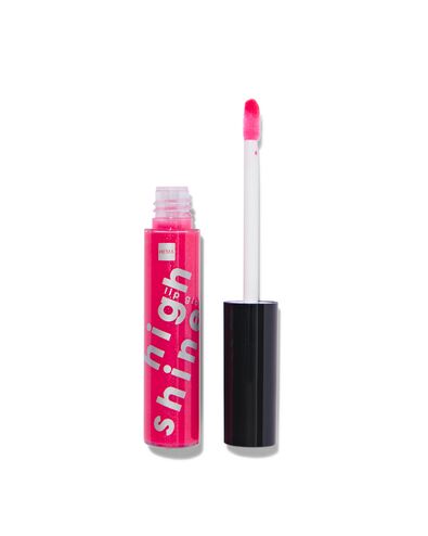 hoogglanzende lipgloss bright pink