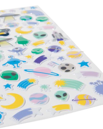 stickervel 3D space
