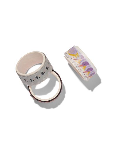 washi stickers - 3 stuks