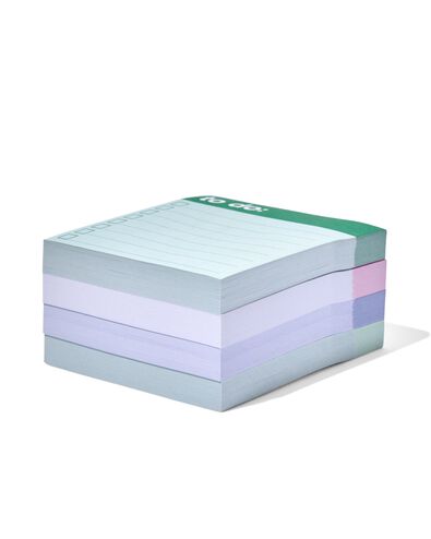 sticky notes blokjes met bedrukking 7.5x7.5 - 400 vel