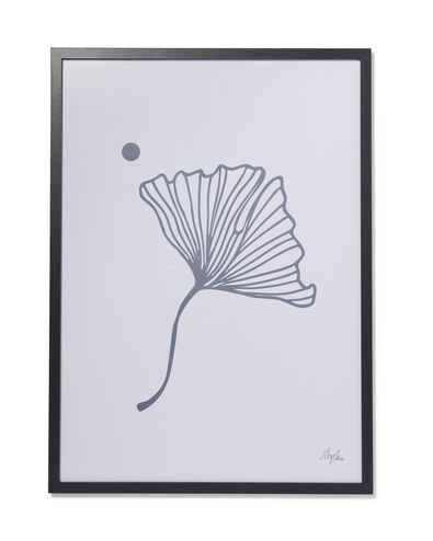 fotolijst 50x70 hout zwart
