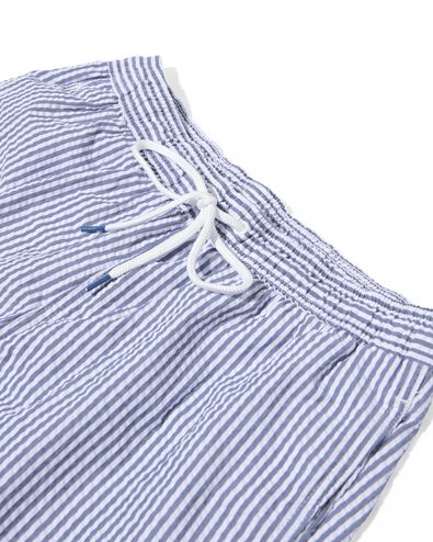heren zwembroek strepen blauw