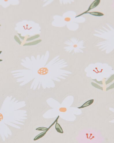 stickervellen 19x10 bloemen - 3 stuks