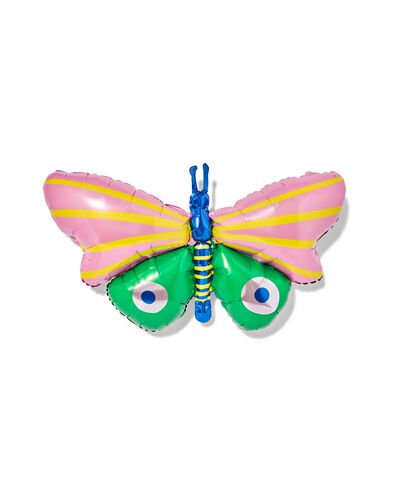 folieballon 80cm breed -  vlinder