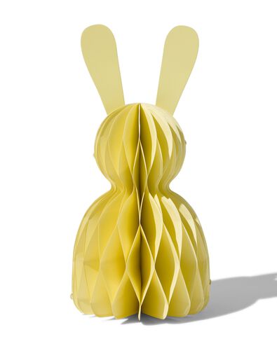 honeycomb paasdecoratie papier 24cm konijn