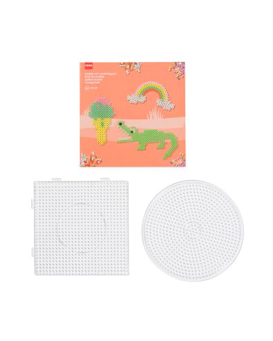 strijkkralen grondplaten - 2 stuks