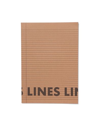 schriften A4 gelinieerd - 3 stuks