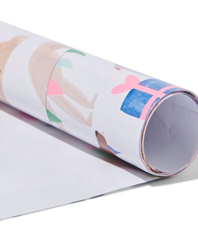cadeaupapier 200x70 feestbeesten