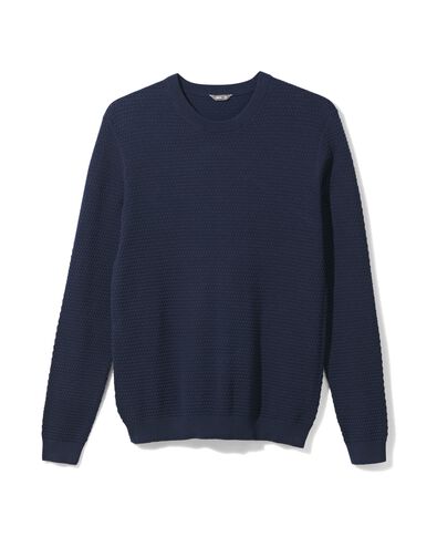 heren trui  blauw