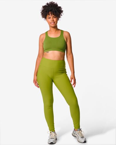 dames sportlegging legergroen