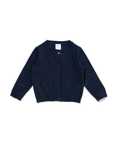 kindervest donkerblauw