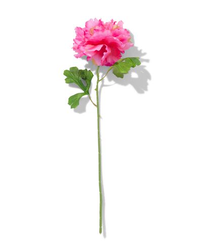 kunstbloem pioenroos roze