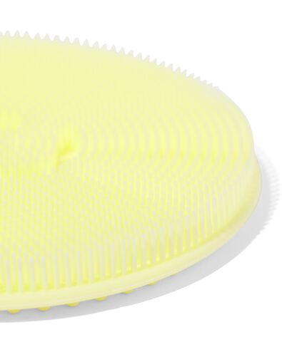 silicone schoonmaakspons &Oslash;10cm geel