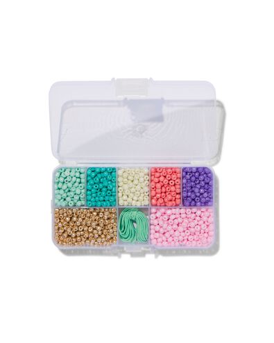 glaskralen pastel 135gram