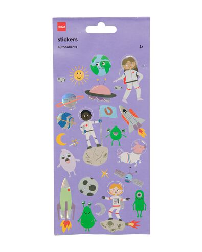 stickervellen ruimte 19x10 - 2 vel