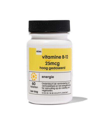 vitamine B-12 25mcg - 60 stuks