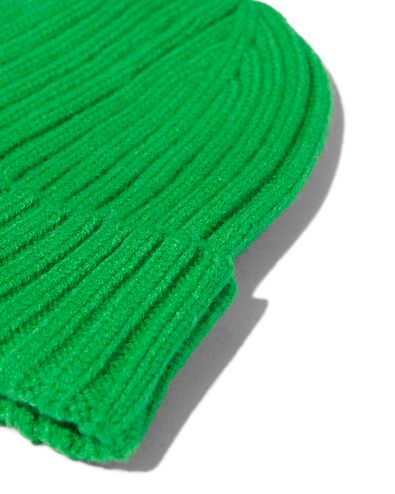 kinder muts beanie met ribbels