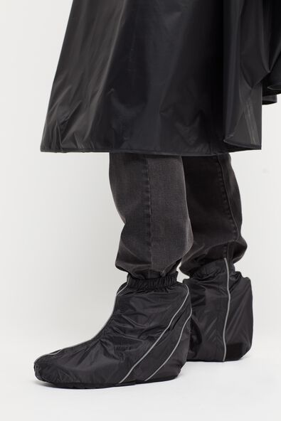 regen overschoenen opvouwbaar zwart