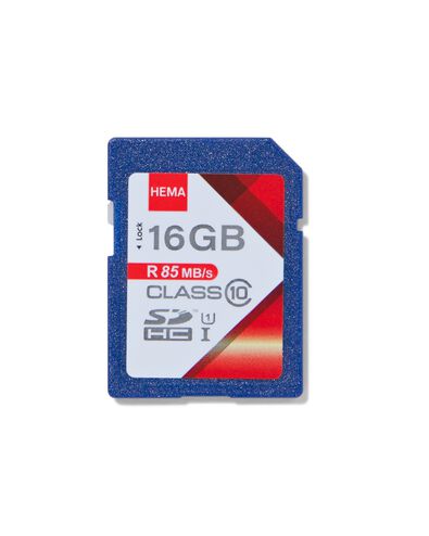 SD geheugenkaart 16 GB