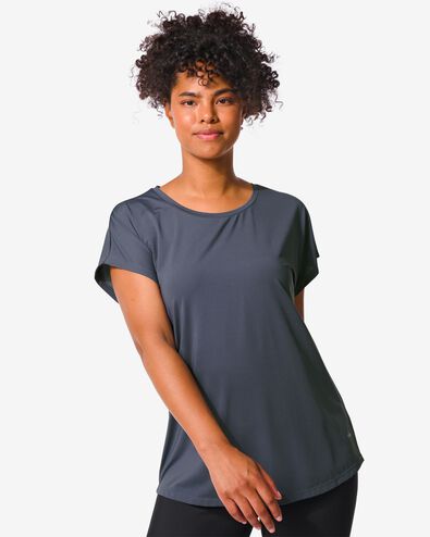Dames sportshirt paars
