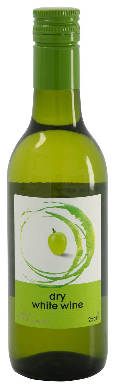 huiswijn droog wit - 0,25 L