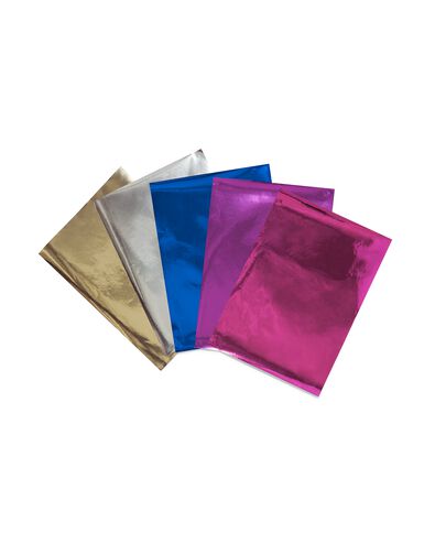 metallic papier A4 - 25 stuks