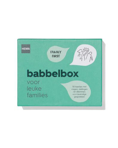babbelbox voor leuke families
