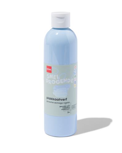 plakkaatverf lichtblauw 250ml