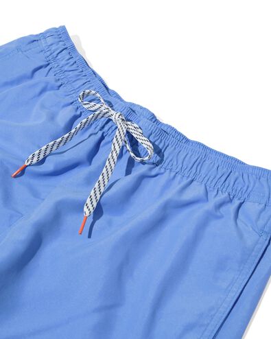 heren zwembroek  felblauw