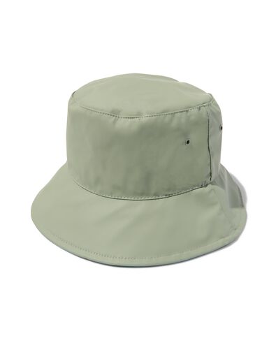 regenhoed lichtgroen mintgroen