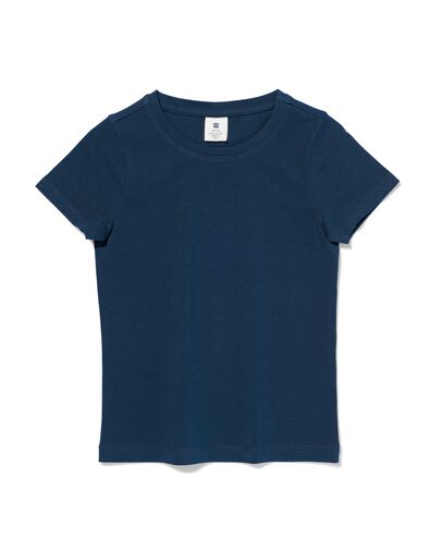 kinder t-shirt biologisch katoen donkerblauw