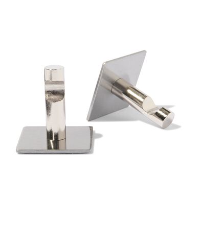 plakhaken rvs - 2 stuks