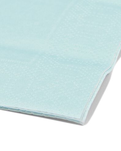 servetten - 24 x 24 - papier - blauw - 20 stuks