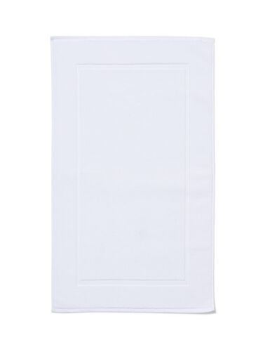 badmat 50x80 zware kwaliteit wit