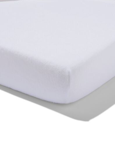splittopper hoeslaken molton 180x200/210