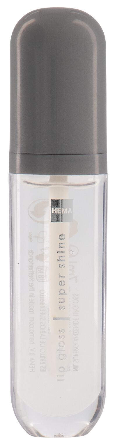 superglanzende lipgloss transparent