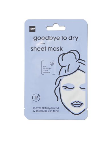 sheet gezichtsmasker - goodbye to dry