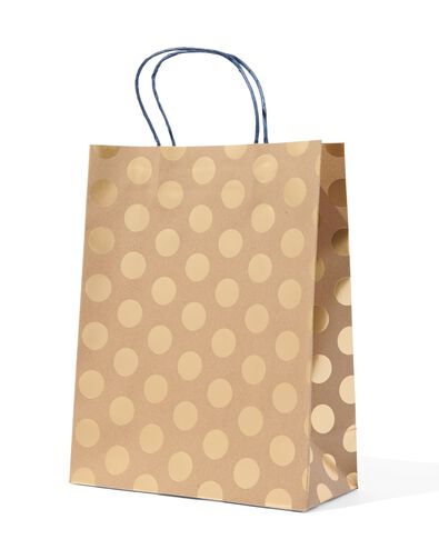 cadeautas papier 31x24x11 kraft
