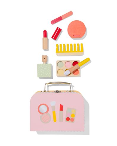 make-up koffer hout 7x9x14