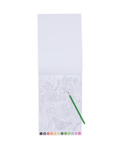 kleuren op nummer kleurboek A4