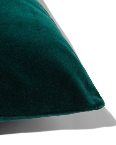 kussenhoes velours 50x50 groen