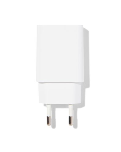 USB oplader 2.1A wit