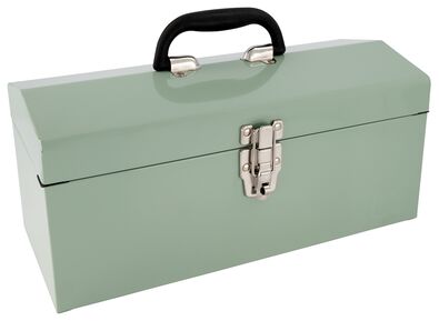 gereedschapskist 18x41x19 metaal groen