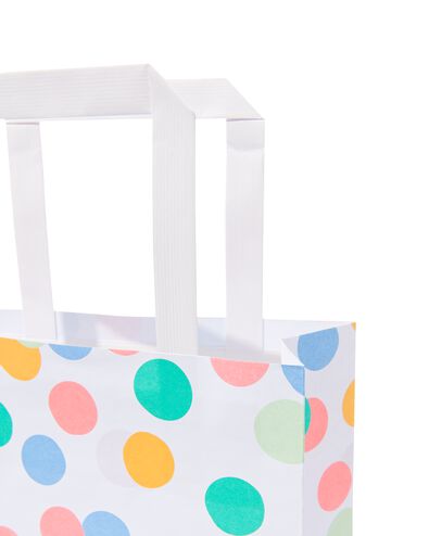 cadeautasjes M papier 21x18x8 - 6 stuks