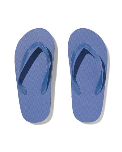 kinder teenslippers blauw