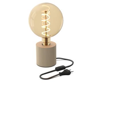 led globe xl + voet hout E27 4W 100lm